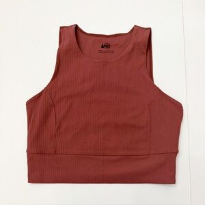 REI Co-op  Active Pursuits Ribbed Bra Top - M